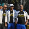 Rannvijay Singh, Raghu Ram at Standard Chartered Mumbai Marathon 2012 in Mumbai