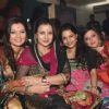 Deepshikha with Poonam Dhillon, Delnaaz Paul in her Mata Ki Chowki at Blue Waters