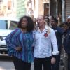 Oprah Winfrey with Gregory David Roberts shoots for her upcoming series 'Oprah's next Chapter'