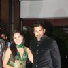 Shabbir Ahluwalia & Kanchi Kaul at Ritesh & Genelia Sangeet ceremony at Hotel TajLands End in Mumbai