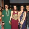 Arbaaz, Malaika, Amrita & Aditi at Ritesh & Genelia Sangeet ceremony at Hotel TajLands End in Mumbai