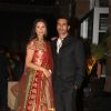 Arjun Rampal with wife grace Ritesh Deshmukh & Genelia Dsouza wedding reception in Mumbai