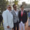 Vijay Mallya, Abhay Deol and Siddharth Mallya at Mcdowell Signature Derby day 1 in RWITC