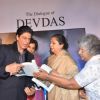 Shahrukh Khan & Tisca Chopra at Devdas dialogues launch at Mehboob Studios. .