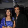 Juhi Parmar and Sachin Shroff at Gurmeet Choudhary & Debina Bonnerjee 1st anniversary party