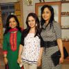 Pooja Joshi, Lata Saberwal at Rajan Shahis  on the set get together for Jamuna Paar