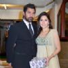 Shabbir Ahluwalia with wife Priyanka at Aamir-Sanjeeda's weddingKhar Gymkhana