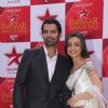 Sanaya Irani and Barun Sobti at STAR Parivaar Awards Red Carpet