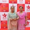 Anju Mahendroo and Divyajyotee Sharma at STAR Parivaar Awards Red Carpet