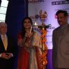 Sonam Kapoor and Karan Johar at the inaugural session of FICCI Frames 2012
