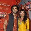 Pulkit Samrat & Amita Pathak at Music Release of Movie Bittoo Boss in Mumbai