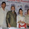 Jaaved Jaaferi, Prahlad Kakkar, Vidya Malvade, Baba Azmi & Tanvi Azmi at the launch of 4th Nashik International Film Festival