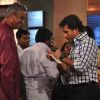 Rajdeep Sardesai and Sachin Tendulkar at CNN IBN Heroes Awards