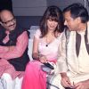 Amar Singh,Shashi Tharoor and wife Sunanda Pushkar at the unveiling of cover page of latest issue of stardust magazine
