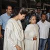 Jaya Bachchan at chautha of Mona Kapoor
