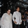 Jeetendra with Shobha Kapoor at chautha of Mona Kapoor