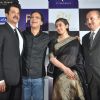 Anil Kapoor, Vidhu Vinod Chopra, Manisha Koirala and Anupam Kher at premiere of film Parinda at PVR