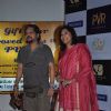 Amole Gupta with wife Deepa Bhatia at premiere of film Parinda at PVR