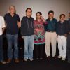 Vidhu Vinod Chopra,Shabana Azmi,Sudhir Mishra,Ramesh Sippy & Amol Palekar at Khamosh film screening