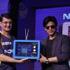 Shahrukh Khan unveils KKR-Nokia campaign for IPL at Hotel Taj Lands End in Mumbai