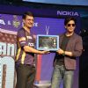 Shahrukh Khan at nokia ipl press meet in Mumbai. .