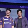 Shahrukh Khan at nokia ipl press meet in Mumbai. .