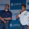 Mr. Dhruv Shringi, CEO & Co- founder, Yatra.com and Salman Khan Launched new brand campaign of Yatra.com in Mumbai. .