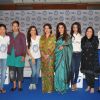Neha Dhupia, Soha Ali Khan, Mary Kom and Ira Dubey with their mothers at P&G Thank You Mom campaign launch