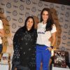 Neha Dhupia  with her mother Manpinder Dhupia at P&G Thank You Mom campaign launch