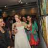 Rageshwari, Shruti Seth at Artist Punam Salecha's Lotus Art Exhibition Show at Museum Gallery in Mumbai