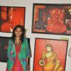 Rageshwari, Shruti Seth at Artist Punam Salecha's Lotus Art Exhibition Show at Museum Gallery in Mumbai