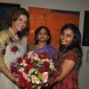 Rageshwari, Shruti Seth at Artist Punam Salecha's Lotus Art Exhibition Show at Museum Gallery in Mumbai