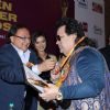 Rakesh Bedi, Aashka Goradia and Bappi Lahiri  at the Golden Achievers Awards