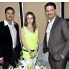 Gopal thakur ,Sussanne Roshan and Hasmukh Thakur at launch of Monarch Universal corporate office