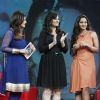 Raveena Tandon, Rakshanda Khan and Sania Mirza at NDTV India's chat show Issi Ka Naam Zindagi
