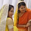 Leena Jumani : Kratika & Leena on Punar Vivah set