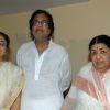 Mangeshkar family in press conference at their residence Prabhu Kunj for master Dinanath awards announcement. .