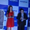 Amy Jackson During The Launch of Olympus OM-D Camera