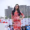 Neha at Gillete shave event in Mumbai. .