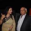 Yash Chopra with Poonam Dhillon at her Birthday Bash