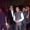 Amitabh Bachchan and Jeetendra at Bappa Lahiri and Taneesha Verma Wedding Reception