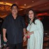 David Dhawan with wife Karuna Dhawan at Bappa Lahiri and Taneesha Verma Wedding Reception