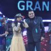 Mithun Chakraborty and Rajasmita Kar at Dance India Dance grand finale