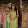 Bhagyashree launches her own collection at Juhu in Mumbai