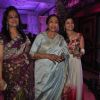 Smita Thackarey, Asha Bhosle & Sapna Mukherjee at Sunidhi Chauhan & Hitesh Sonik Wedding Reception