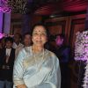 Asha Bhosle at Sunidhi Chauhan and Hitesh Sonik Wedding Reception Ceremony