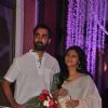 ranvir Shorey with Konkona Sen Sharma at Sunidhi Chauhan and Hitesh Sonik Wedding Reception Ceremony