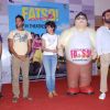Neil Bhoopalam, Purab Kohli, Gul Panag and Ranvir Shorey at Fatso film promotions at Cinemax