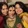 Beena, Malika and Deblina on sets of Sajda Tere Pyaar Mein