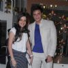 Amy Billimoria with Sufzal Saleem at Sufzal Saleem's birthday bash